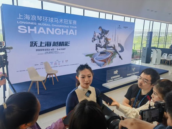 蚂蚁配资 上海环球马术冠军赛大幕将启，首次参赛的中国骑手仉怡凡期待学到更多